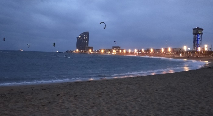 kitesurfing barcelona