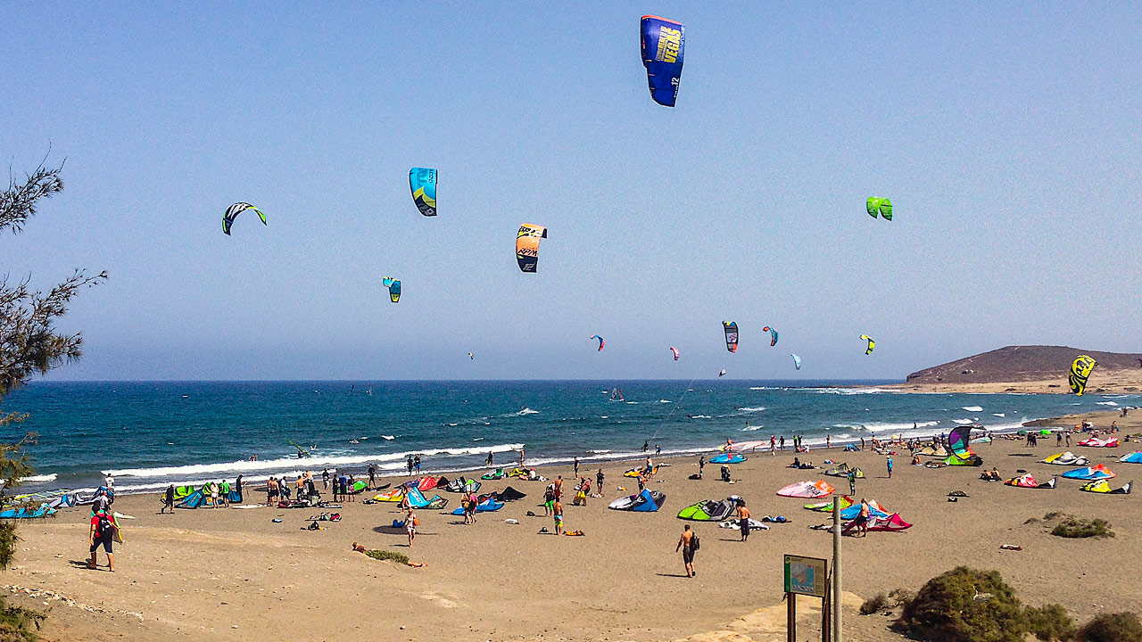 The best kite spots in Tenerife